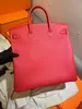 40 cm heren bakken groot formaat handtas merk portemonnee luxe tas volledig handgemaakte kwaliteit italy togo lederen wax line thread blauw rood veel kleuren om te kiezen