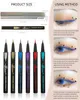 Shine Liquid Glitter Eyeliner Metallic Shimmer Eye Liner Pen Red Gold Silver Blue Purple Green Long Lasting High Pigmented Waterproof Smudge-proof Eyes Makeup