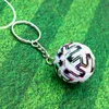 Keychains Lanyards Football Key Chain Pendant Souvenir Fan Liten presentpåse Ball School Activity Diy Keychain Accessories 231025