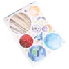 Wall Stickers 1 Sheet Delicate Planet Sticker Self-adhesive Ornament