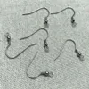 Crochet de boucle d'oreille en acier inoxydable hypoallergénique, fils d'oreille en argent, crochets de poisson, résultats de boucles d'oreilles, fabrication de bijoux à faire soi-même, 200p246G