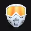 Utomhusglasögon Vit cykling Ridning Motocross Solglasögon Skid Towboard Mask Goggles Hjälm Taktisk vindtät motorcykelglasögon Masker 231024