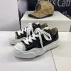 Co MMY Dissolvendo Sapatos Designer Sapatos Casuais Mihara Yasuhiro Yu Wenle Amantes de sola grossa Daddy Sneaker Blakey High Low Cut Canvas Shoe Shell Skate STC Tênis Mulheres