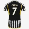 23 24 VLAHOVIC CHIESA soccer jerseys Fans Player version 2023 2024 MILIK POGBA men top kids kit BONUCCI football shirts DI MARIA uniform Kostic Fagioli JUvEntUs