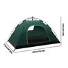 Tentes et abris Tente Pop-Up Double couche extérieure, ouverture automatique rapide, tentes de Camping de plage, tente étanche pour 2 personnes, accessoires de voyage 231024