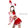 Cosplay Kleid Neue Damen Cosplay Kostüm Weihnachten Santa Claus Bühne Show Kleidung Sexy Rot COS Tanzen Robe