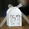 Gift Wrap 50100pcs Bride Groom Candy Boxes Wedding Party Chocolate Small Box Marriage Anniversary Decor Engagement Gift Wrap Wholesale 231025