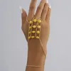 Charme pulseiras 2023 retro pulseira de pedra natural para mulheres simples versátil feminino acessórios de pulso jóias atacado vendas diretas