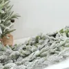Décorations de Noël Guirlande de rotin de Noël de 1,8 m Décoration de neige blanche tombante Guirlande de Noël Artificielle Arbre de Noël Décoration de rotin Couronne 231023