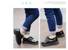 Flat Shoes Spring Summer Autumn Kids Shoes For Boys Girls British Style Children's Casual Sneakers Pu Leather Fashion Shoes Formal Soft 231025