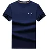 T-shirt a mezza manica con ricamo Little Monster, design di lusso Fends FF, classico da uomo in cotone, girocollo, alla moda