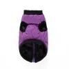 Winter new windproof, waterproof and warm Dog Clothes Coats Jackets Outerwears