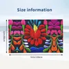 Towel Mexican Fiesta Flowers Art Bath Beach Microfiber Textile Embroidery Pool Towels