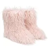 Boots New Personalized Fur Women's Winter Long Spicy Girl Imitation Warm Fashion Wool Thickened Snow