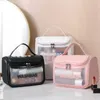 Kosmetiktaschen Koffer Frauen Make-up Reisetasche Toilettenartikel Organizer Wasserdichte Lagerung Neceser Hängende Badezimmerwäsche Hohe Qualität 231025