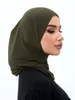 Scarves Muslim Turban Islamic Women Hijab Arab Headscarf Solid Color Lightweight Shawls