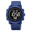 SKMEI 2122 Outdoor Sport Militaire Digitale Heren Horloges Eenvoudige Waterdichte Stopwatch Heren Elektronische Horloge Klok Reloj