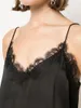 Women's Tanks Ladies Sexy All-Match Solid Color Camisole Top Summer Women Lace Trim V-Neck Silk Sling Camis