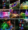 Christmas Decorations 24key 16color USB Remote Control String Lights PVC Light Colorful Copper Wire RGB Tube Decoration 231025