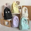 School Bags Selling Corduroy Backpack Light Weight Organizer Girls Student Bag Youth Teenager Kids Laptop