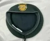 Berets US Army 1th Special Forces Group BLACKISH Green Beret 3 Star Lieutenant General Rank Hat Military Reenactment