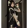 Cosplay Chinese Cheongsam Halloween Maid Dress Gothic Lolita servitris Rollspel Kostymer Kvinnor älskar live cosplay studentparty uniform