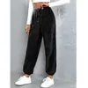 Damenhose Capris Mode Frauen Teddybär Fleece Pelz Jogger Winter Warme Freizeithose Loungewear Lauf Jogger Sport 231025