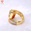 Lifeng Jewelry S925 Anello in argento Baguette Vvs con Moissanite Anello con diamanti incrociati ghiacciato Anello da uomo Hip Hop personalizzato