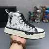 Amri buty gwiazdy sneakersa Designer Mężczyźni SKEL TOP Niskie trampki Women Luksusowe skórzane płótno wysokiej jakości buty Designerskie buty z rozmiarami pudełka 39-46 609