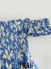 Casual Dresses 2023 Woman Printed Mini Dress Fashion Off Shoulder Sleeveless Vintage Backless Summer Causal Elegant Slim