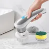 Cleaning Brushes Multifunction 3 in 1 Bathroom Sink Kitchen Window Car Electric Rotating Brush Cleaner 231025