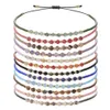 Nouveau Bracelet tressé de perles de pierre colorée 2mm perles de rocaille Voco fille Bracelets d'amitié Bracelets tissés à la main pour femmes filles beaucoup pour les meilleurs amis Boho Bijoux