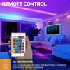 5050 LED bande lumineuse Bluetooth USB SMD 5 V RGB avec flexible utilisé pour la décoration intérieure TV rétro-éclairage diode bande 231025