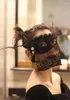 Fournitures de fête masquée célébrité dentelle voile masque privé Internet danse Halloween Cosplay