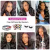 Nadula Front 13x4 Brazilian Body Wave 4X4 Closure Human Hair Wigs 5x5 HD Lace Frontal Wig For Women 231024