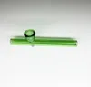 Зеленые кальяны Pyrex Oil Burner Pipe Tube Толстая курительная ручная сигаретная трубка
