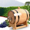 Seau de stockage de vin de distributeur de boisson de baril en bois avec la Valve compacte de carafe de whisky pour des vins