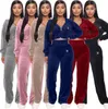 Woman Tracksuits Designers Clothes Womens Hoodies Sweatshirts Mens Tracksuit Coats Or Pants ClothingKnitted sweater 2-piece suit