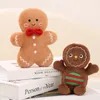 Christmas Decorations Ginger Bread Plush Pillow Cushion Xmas Tree Party Ornaments Plushie Dolls Year Kids Gift 2024 Christmas Decorations for Home 231025