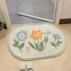 Carpets Bathroom Shower Mat Microfiber Bathtub Side Floor Door Entrance Mats Toilet Pet Rugs Doormat For Tulip Carpet