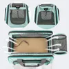 Dog Carrier Collapsible Travel Puppy Soft Sided Mesh Windows Protable Convenient Pet Pouch For Cats And