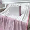 Couvertures dapu mode couverture imitation laine douce écharpe châle léger treillis chaud canapé-lit avec boîte