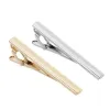 6CM Gold Tie Clips Business Suits Shirt Necktie Tie Bar Fashion Jewelry for Men Top Quality