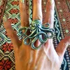 Cluster Ringe Antike Öffnung Einstellbar Großes Tier Für Frauen Männer Octopus Elefant Schmetterling Charme Ring Punk Zubehör Aesthetic228F