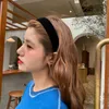 Grampos de cabelo Barrettes AOMU Coreano Retro Francês de Alta Qualidade Veludo Colorido Cristal Headband para Mulheres Vintage Partido Outono Inverno Acessórios 231025