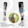 Heated Socks New Ski High Quality Thick Cushion Knee Snowboarding Motorcycles Skiing Men Women Moisture Absorption