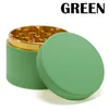 Broyeurs de fumée en métal 4 couches accessoires de fumée prismatique étui de protection en silicone extérieur tabac à herbes sèches gros broyeurs en métal 40MM 50MM 55MM 63MM