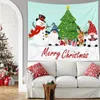 タペストリーズクリスマスの装飾タペストリーウォールアートデコレーションウォールハンディング寮の寝室ルームリビングルームホームデコレーション231024
