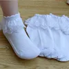 Kids Socks Mesh Socks Breathable Cotton Lace with Ruffle Princess Children Ankle Short Sock White Pink Yellow for Baby Girls Kids Toddler 231025