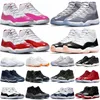 Neapolitan 11 Buty do koszykówki Jumpman 11s Cool Grey Cherry Bred DMP Space Jam Cement Grey Gamma Blue Midnight Navy Treners Women Outdoor Sports Sneakers